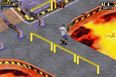 Tony Hawk 3 screenshot 3 for GameBoy Advance
